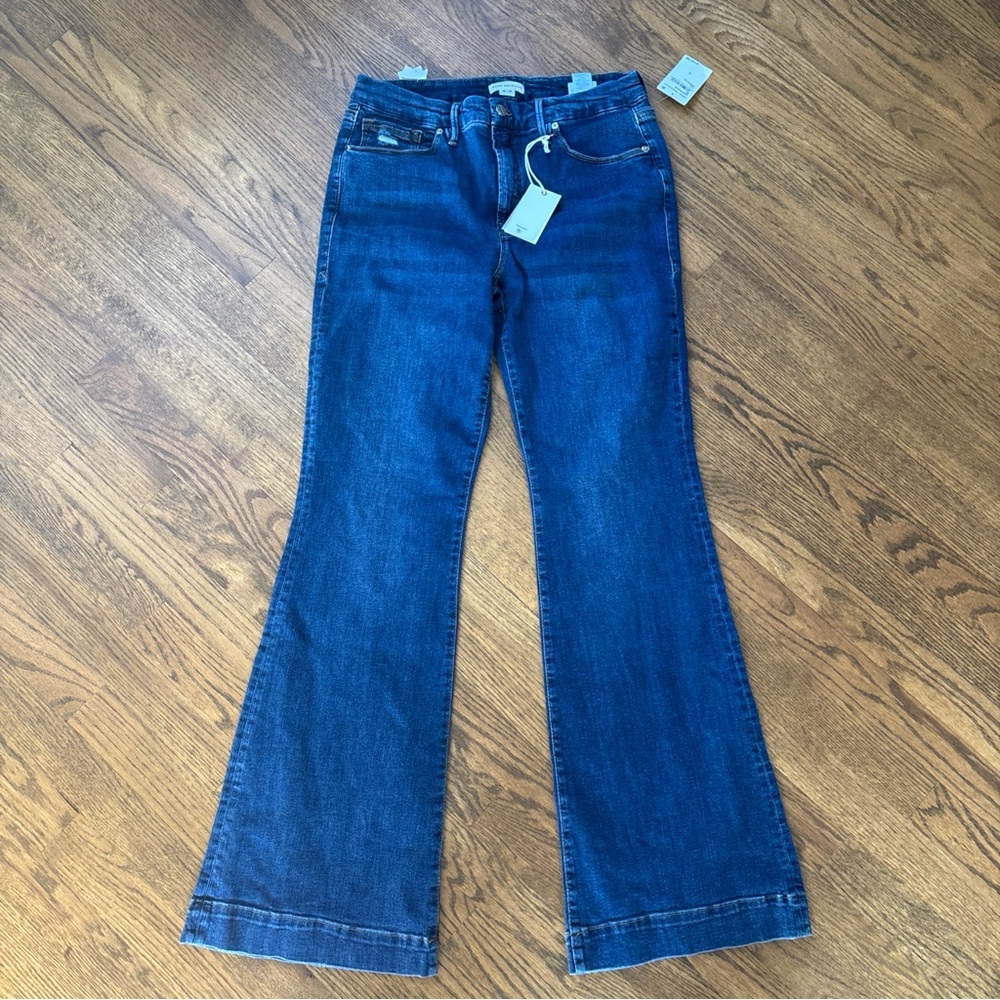 Good American Good Legs Flare NWT size 12/31